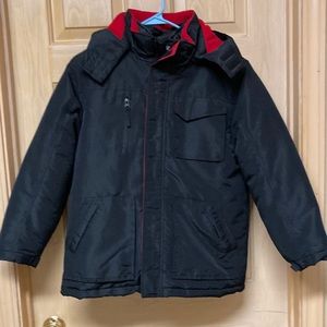 Arizona boys winter coat. Reversible with zip out lining